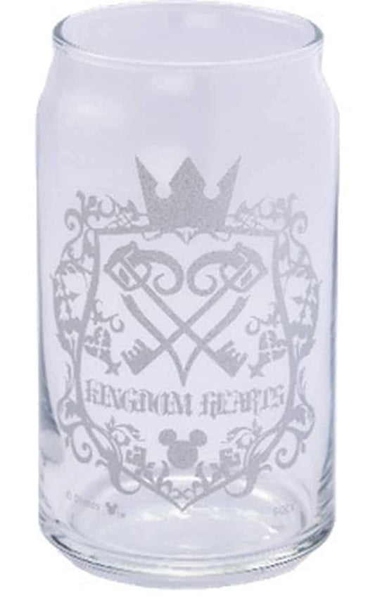 Emblem Can-Shaped Glass - Kingdom Hearts - Pre-owned, Approx. 65 mm
