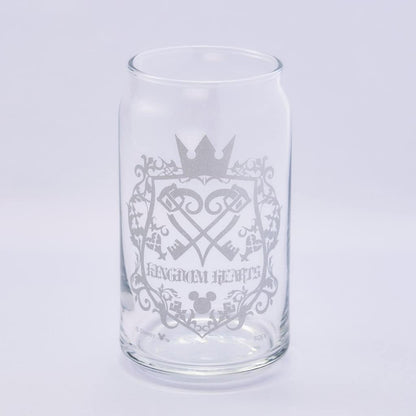 Emblem Can-Shaped Glass - Kingdom Hearts - Pre-owned, Approx. 65 mm