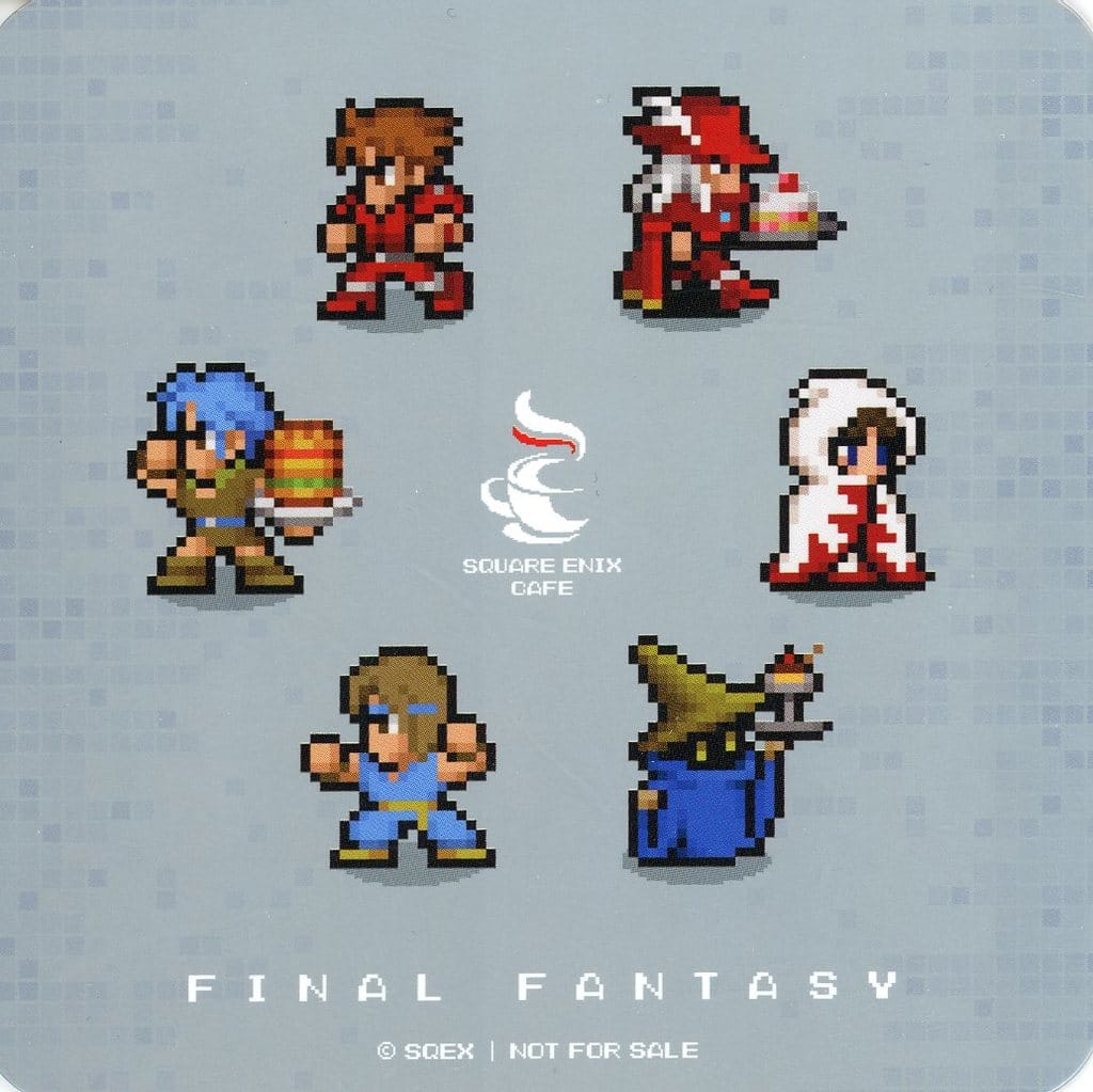 Final Fantasy Pixel Remaster x SQUARE ENIX CAFE Coaster