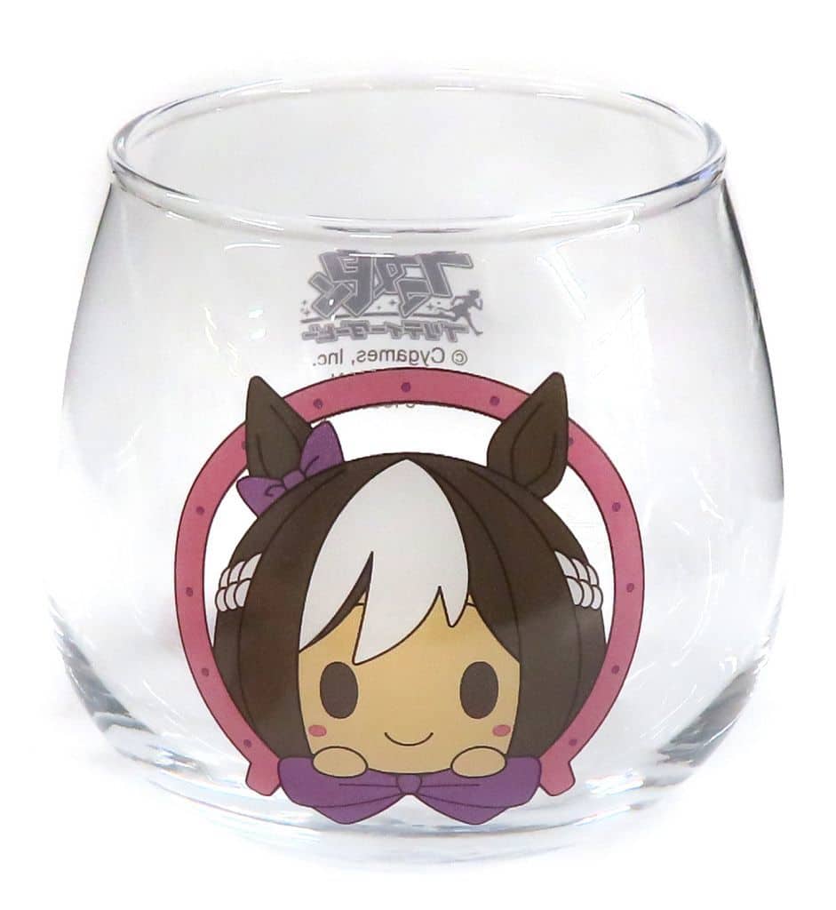Special Week Chokonto Glass - Ichiban Kuji Umamusume Pretty Derby 10th Edition F Prize (BANDAI SPIRITS) 8cm - Pre-owned