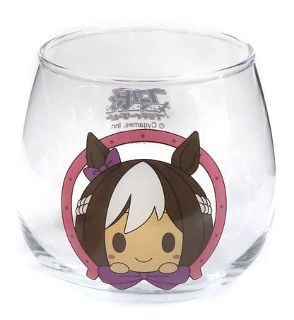 Special Week Chokonto Glass - Ichiban Kuji Umamusume Pretty Derby 10th Edition F Prize (BANDAI SPIRITS) 8cm - Pre-owned