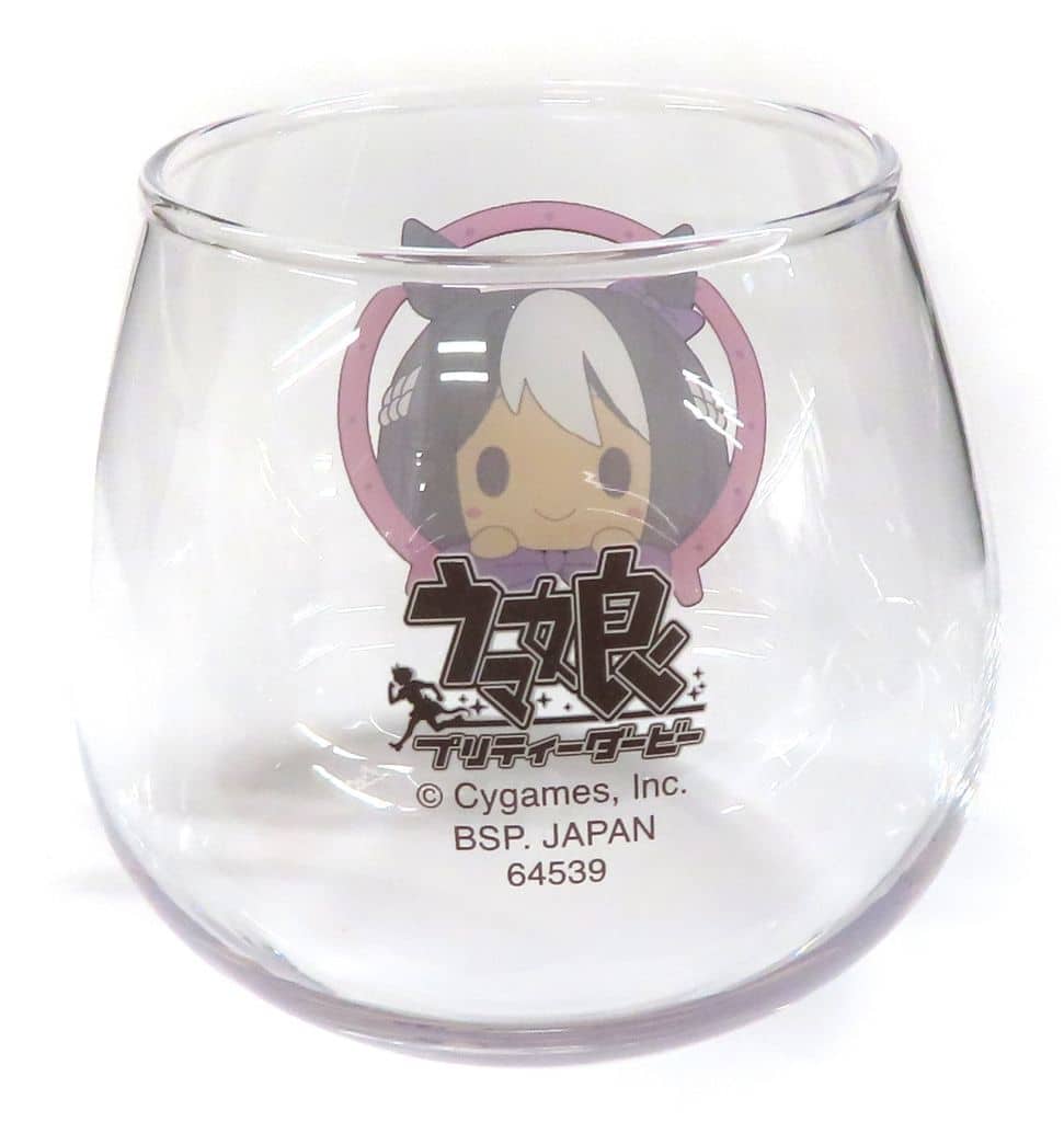 Special Week Chokonto Glass - Ichiban Kuji Umamusume Pretty Derby 10th Edition F Prize (BANDAI SPIRITS) 8cm - Pre-owned