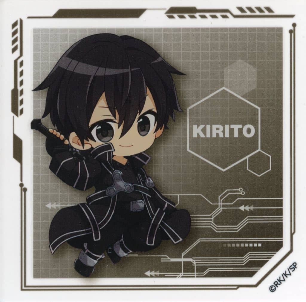 Kirito Sword Art Online Acrylic Coaster