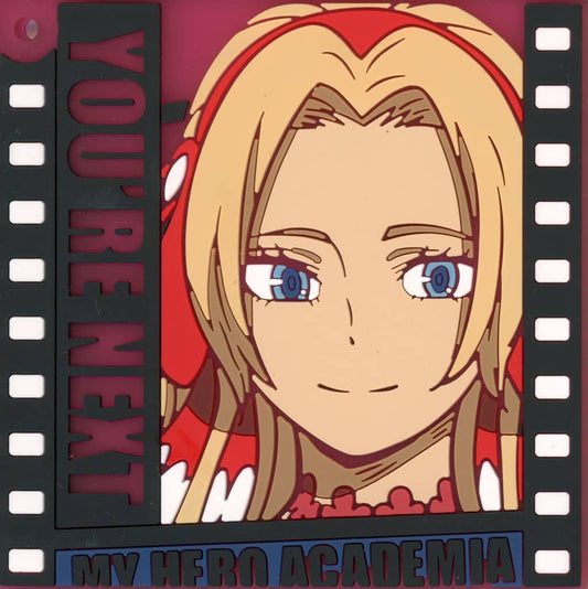 Anna Scervino Rubber Coaster from My Hero Academia: You're Next Ichiban Kuji G Prize, Length Approx. 8 cm, BANDAI SPIRITS