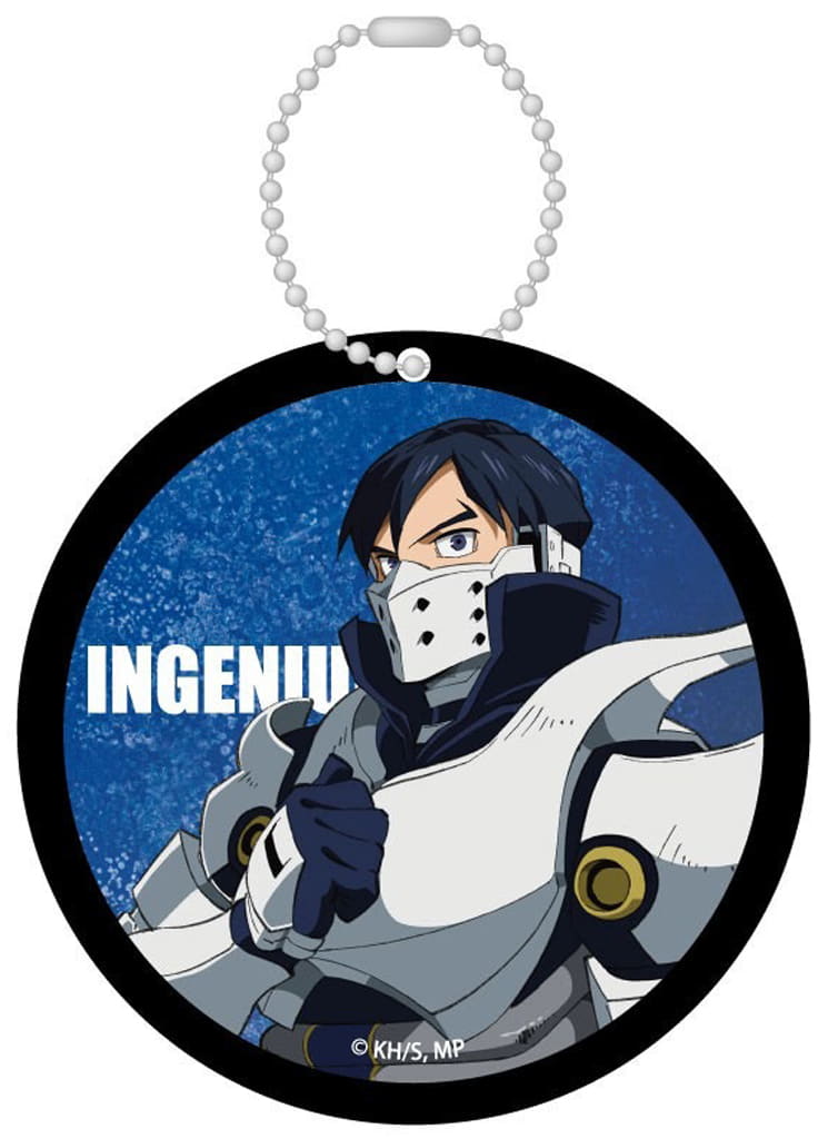 Tenya Iida Rubber Coaster and Keychain from My Hero Academia, Approx. 95 x 4 mm, PML