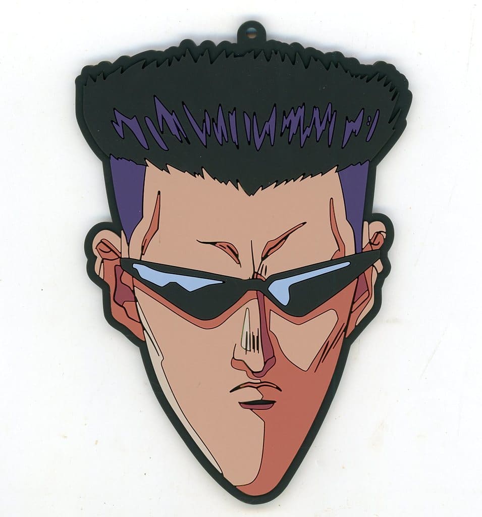 Younger Toguro Rubber Coaster F Prize from YuYu Hakusho: Dark Tournament Saga by BANDAI SPIRITS, Length Approx. 11 cm