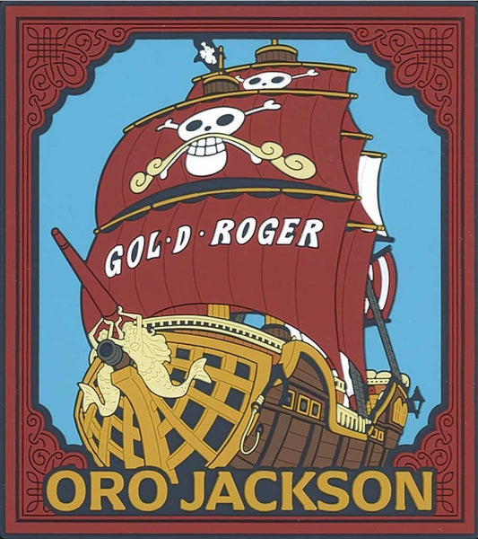 Oro Jackson Rubber Coaster - ONE PIECE Roger Pirates: Legendary Pirates Ichiban Kuji J Prize, 10 cm, BANDAI SPIRITS