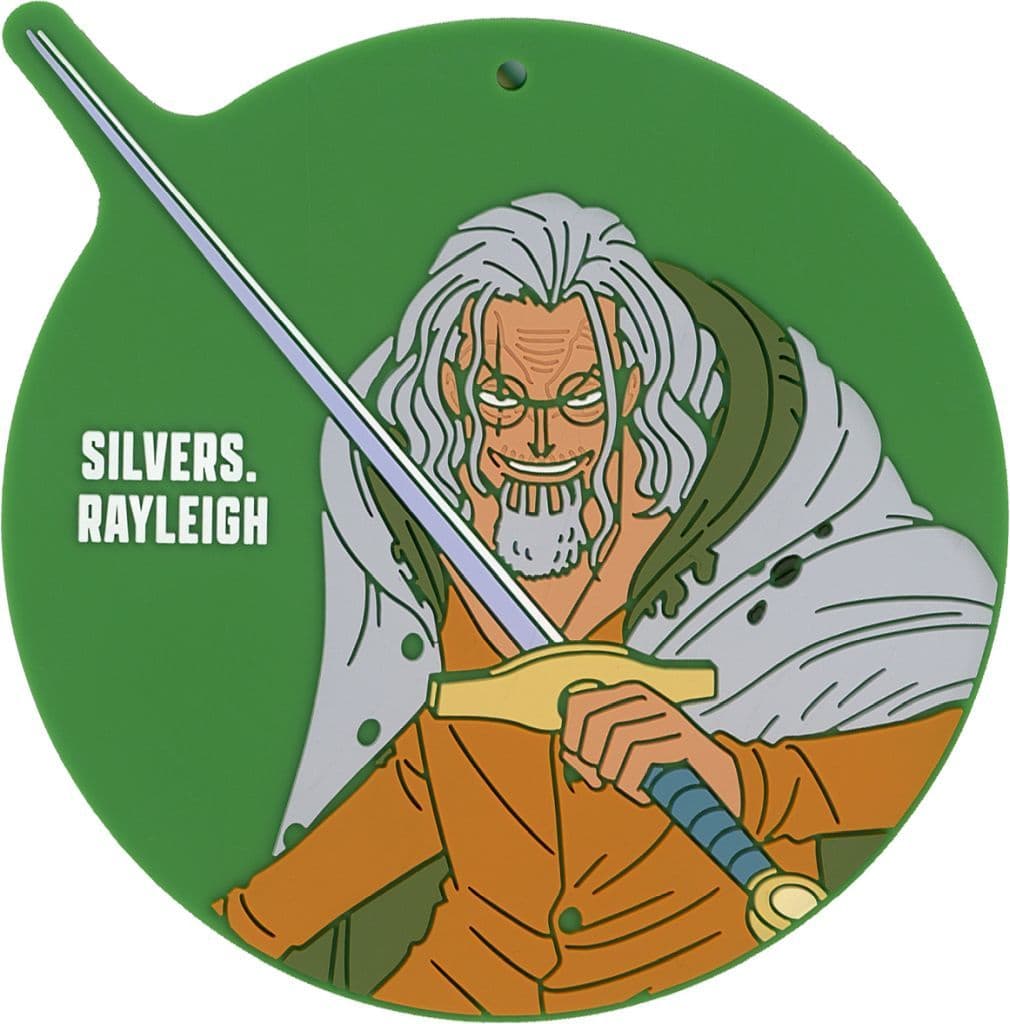 Silvers Rayleigh Rubber Coaster Assortment from ONE PIECE Ichiban Kuji Beyond the Trials H Prize by BANDAI SPIRITS