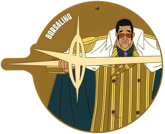 Kizaru Rubber Assortment Coaster H Prize from One Piece: Beyond the Trials Ichiban Kuji by BANDAI SPIRITS