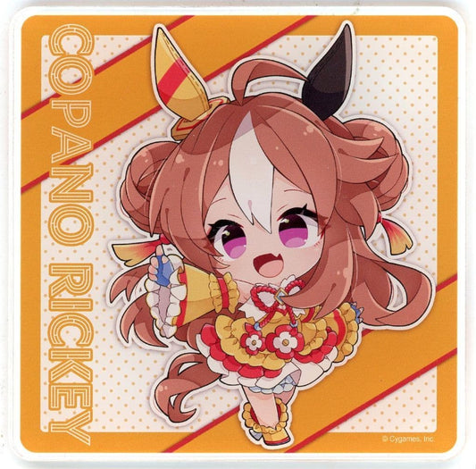 Copano Rickey Acrylic Coaster - Umamusume Pretty Derby POP UP STORE in TOIVO Vol.4 (Anchovy, ~90×90mm, Pre-owned)