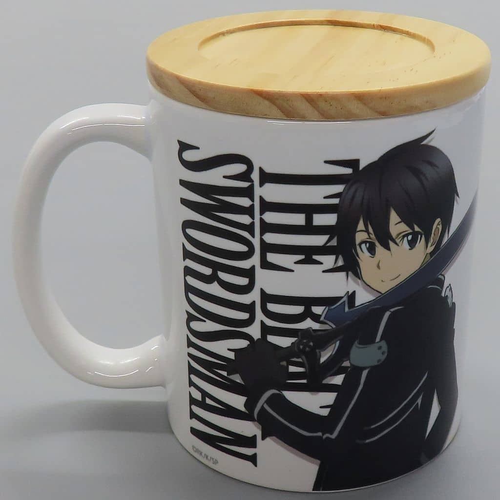 Kirito Take a Break Lidded Full-Color Mug