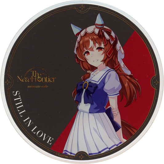 Still in Love Acrylic Coaster B Group - Umamusume Pretty Derby 6th EVENT The New Frontier × animate cafe Paid Bonus (Animate) 90×90mm