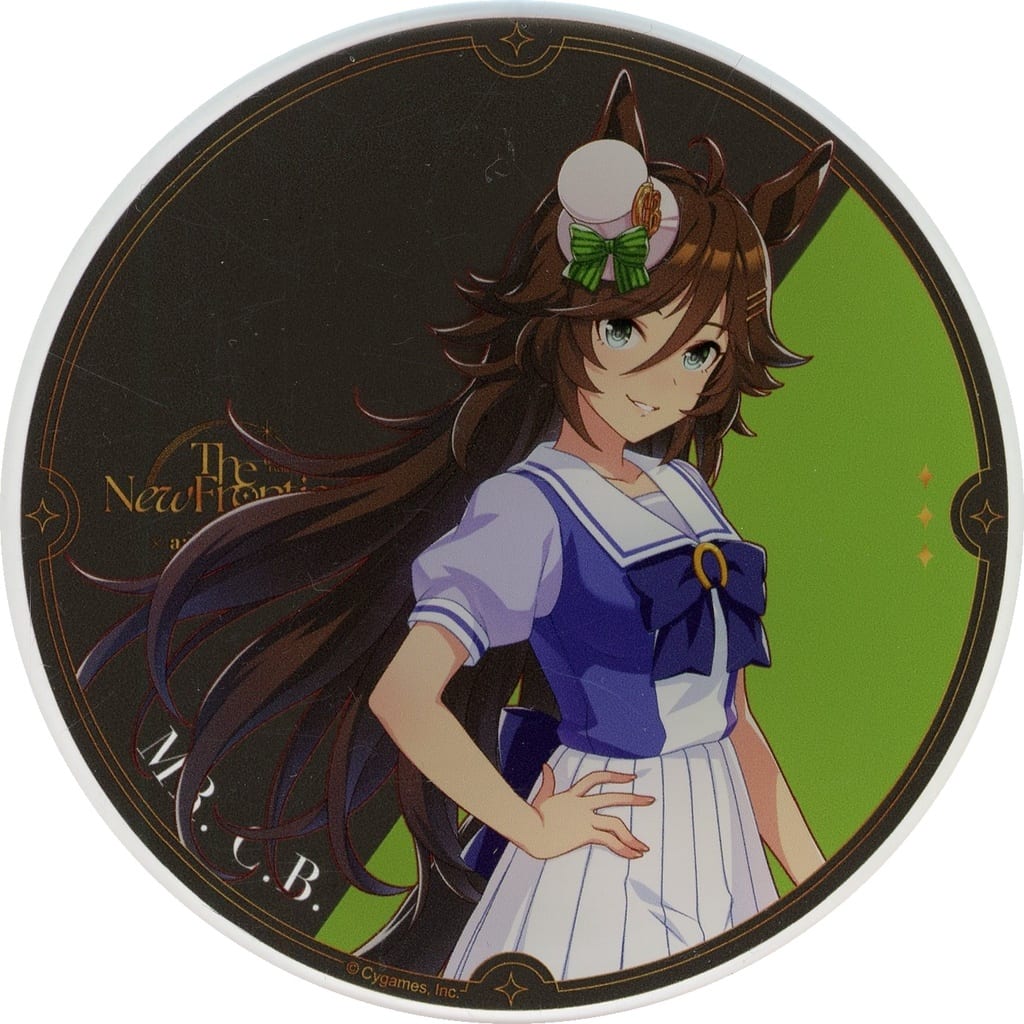 Mr. C.B. Acrylic Coaster (C Group) — Umamusume Pretty Derby 6th EVENT The New Frontier × animate cafe branch — Animate Premium Bonus (Approx. 90mm)