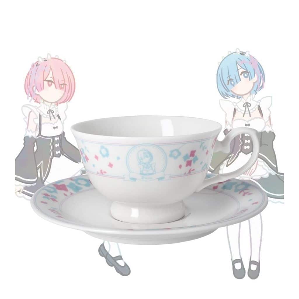 Re:ZERO Rem & Ram Botania Cup & Saucer
