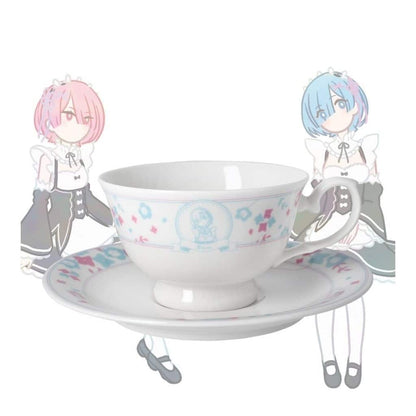 Re:ZERO Rem & Ram Botania Cup & Saucer