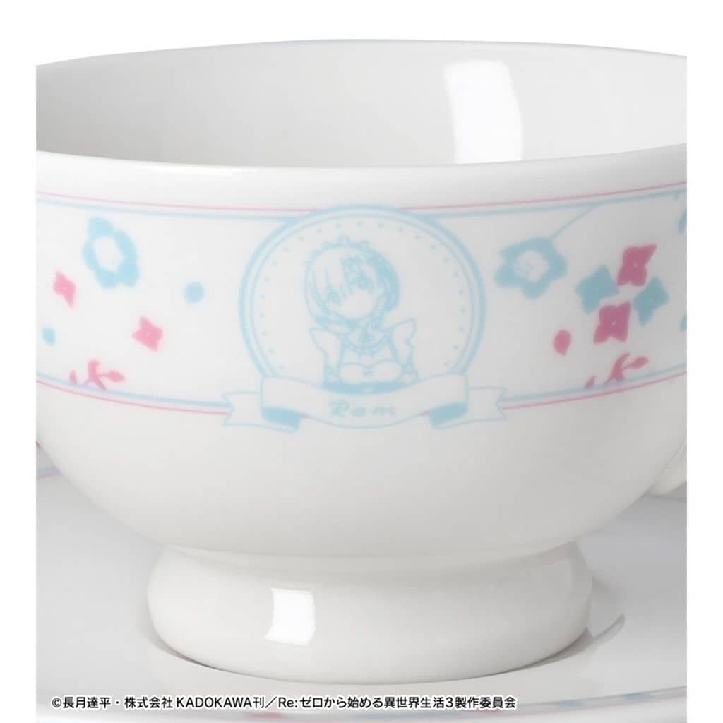 Re:ZERO Rem & Ram Botania Cup & Saucer