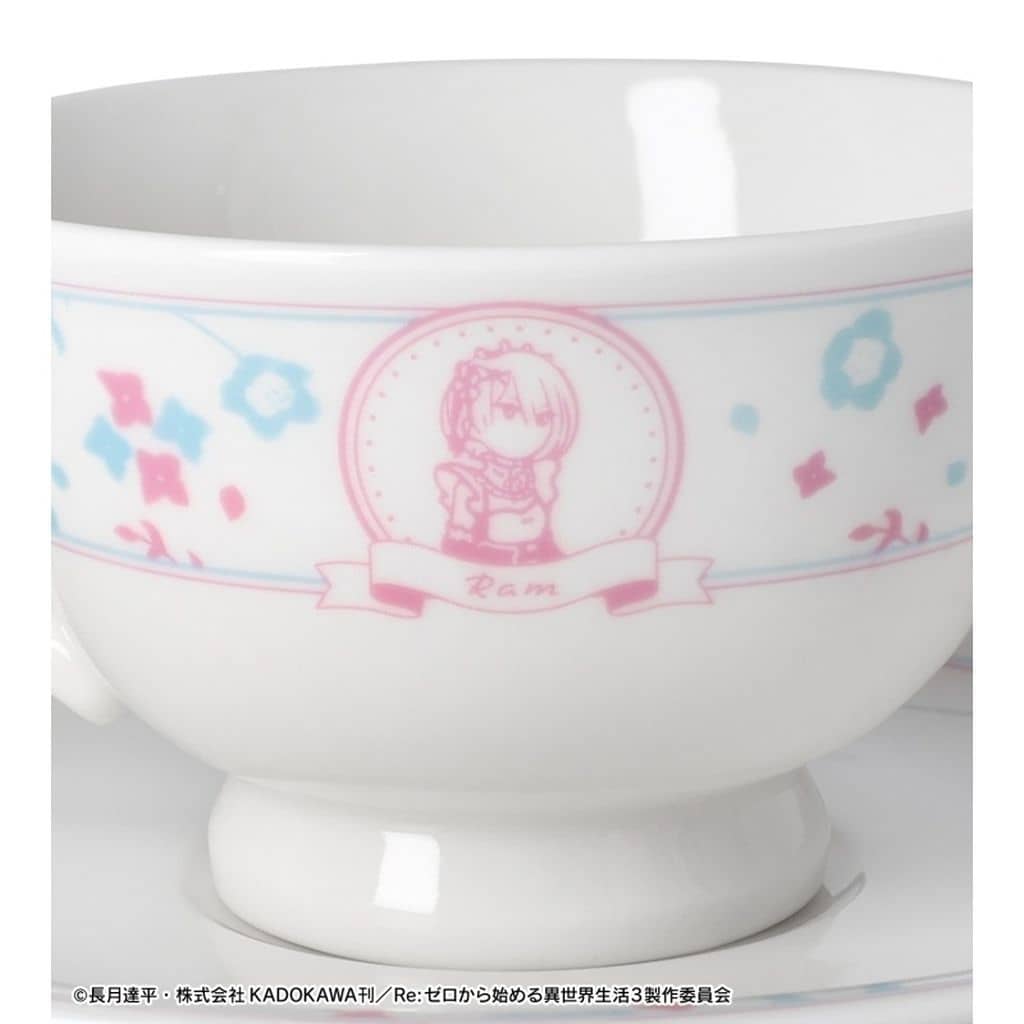 Re:ZERO Rem & Ram Botania Cup & Saucer