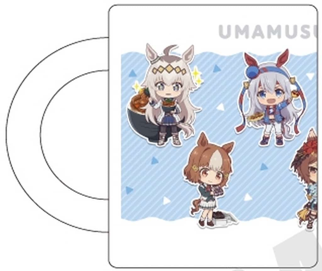 Love It! Series Ceramic Mug — Umamusume: Cinderella Gray Official Mug by coly — Diameter 80mm × H93mm — Pre-owned