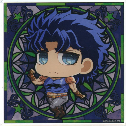 Jonathan Joestar Acrylic Coaster - IGGY CAFE Drink Menu Bonus (Approx. 90 mm) - Bandai Namco Experience - JoJo's Bizarre Adventure