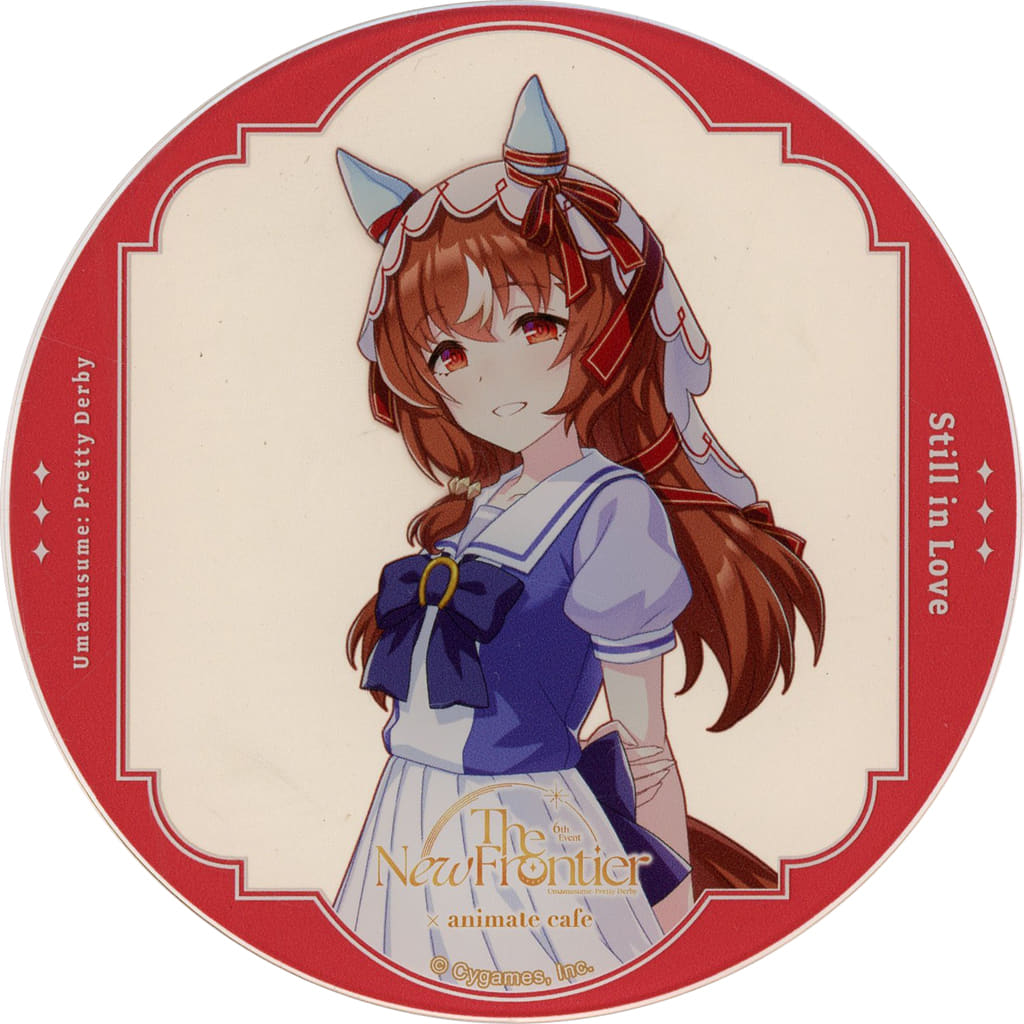 Still in Love Acrylic Trading Coaster - Umamusume Pretty Derby 6th EVENT The New Frontier Autumn Performance × animate cafe (90mm) — Animate