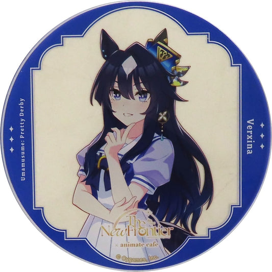 Verxina Trading Acrylic Coaster - Umamusume Pretty Derby 6th EVENT The New Frontier Autumn × animatecafe Offsite Trading Acrylic Coaster Group C (Approx. 90mm) - Animate