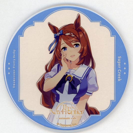 Super Creek Trading Acrylic Coaster - Umamusume Pretty Derby 6th EVENT The New Frontier Autumn Show × animate cafe (D Group) 90mm (Animate)