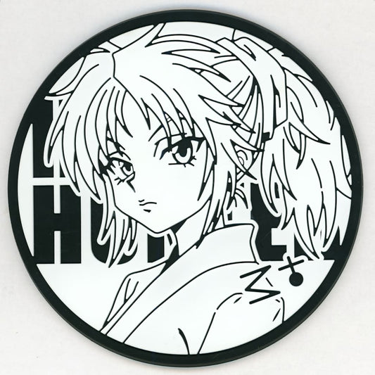 Machi Komacine Big Rubber Coaster from Hunter x Hunter Phantom Troupe Series, Bandai, Approx. 10 cm
