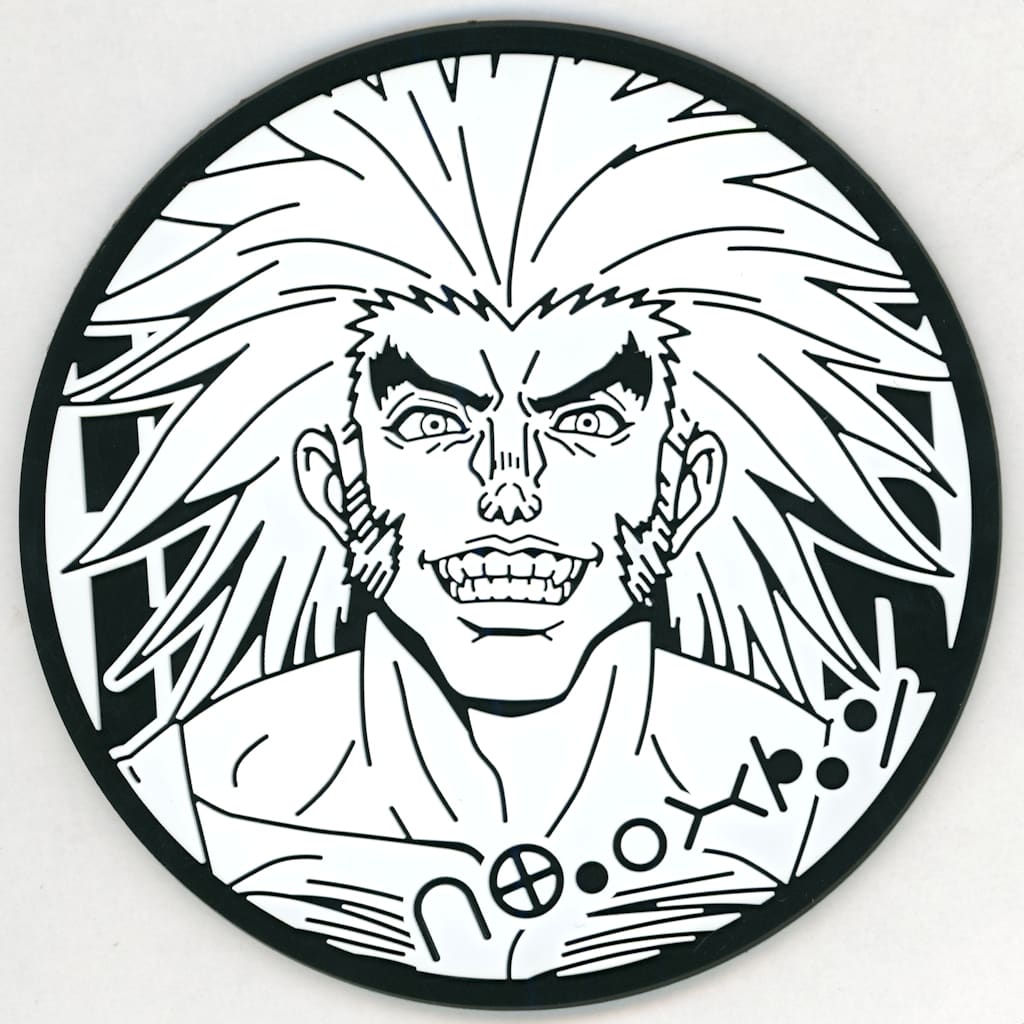 Uvogin Big Rubber Coaster from Hunter x Hunter Phantom Troupe Series by Bandai, Approx. 10 cm