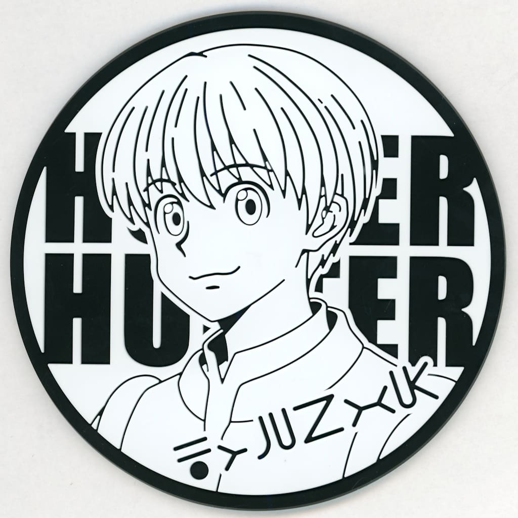 Shalnark Ryuseih Big Rubber Coaster from Hunter x Hunter Phantom Troupe Series by Bandai, Approx. 10 cm