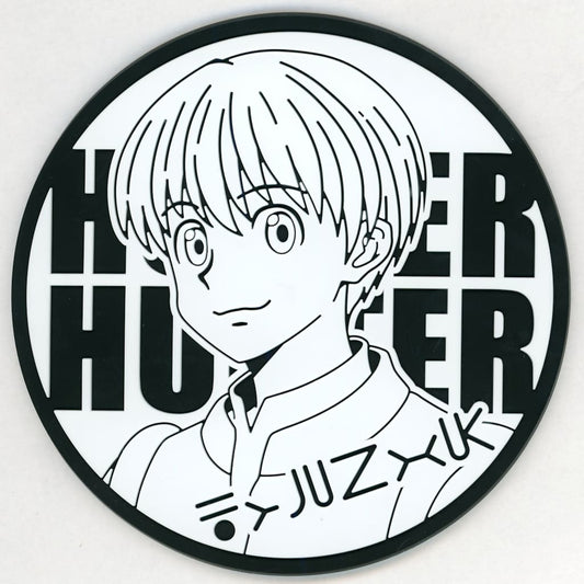 Shalnark Ryuseih Big Rubber Coaster from Hunter x Hunter Phantom Troupe Series by Bandai, Approx. 10 cm
