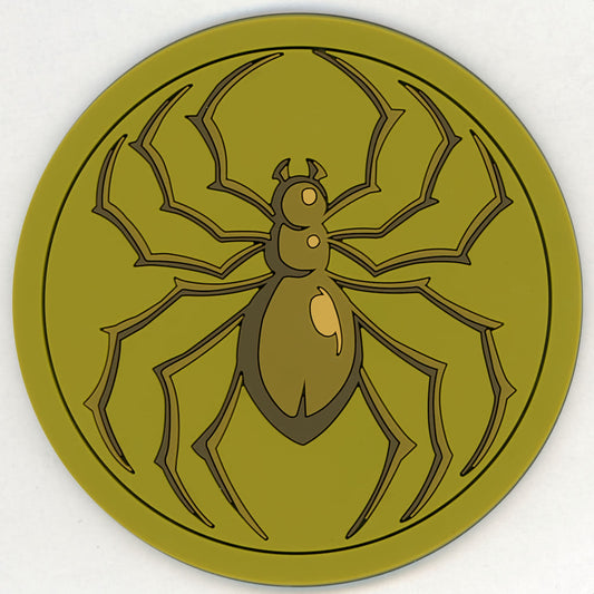 Phantom Troupe Coin Big Rubber Coaster from Hunter x Hunter, Bandai, Approx. 10 cm