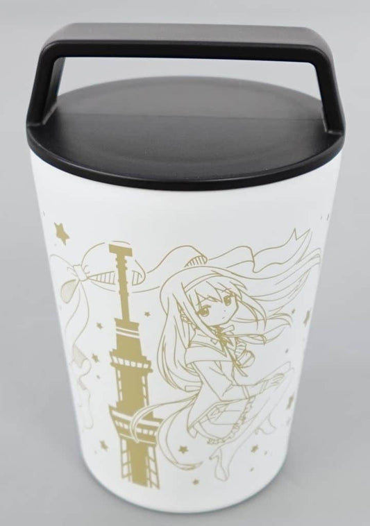Homura Akemi Thermo Mug - Tokyo Skytree × Puella Magi Madoka Magica "Tsukiyo no Waltz" - Approx. 85 x 98 mm - Tobu Tower Skytree Brand