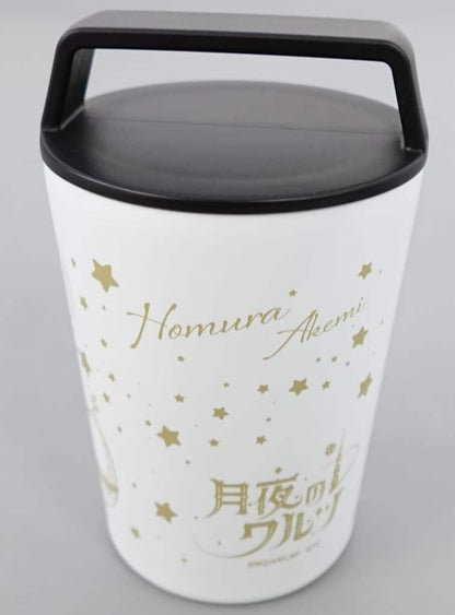 Homura Akemi Thermo Mug - Tokyo Skytree × Puella Magi Madoka Magica "Tsukiyo no Waltz" - Approx. 85 x 98 mm - Tobu Tower Skytree Brand