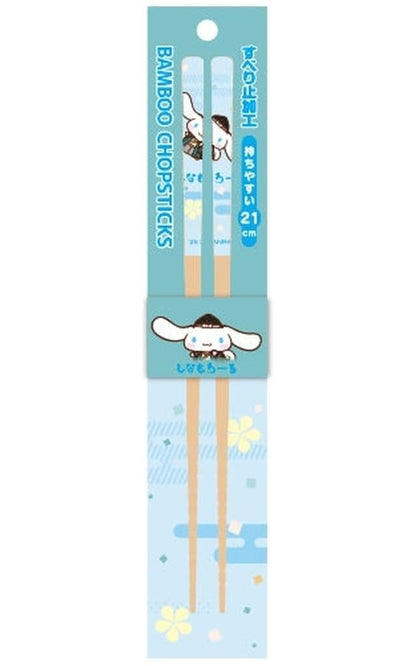Cinnamoroll Sanrio Shogun Series Bamboo Chopsticks, approx. 21 cm