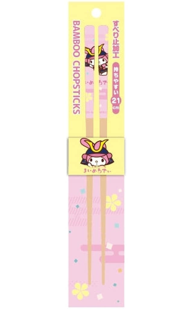 My Melody Sanrio Shogun Series Bamboo Chopsticks