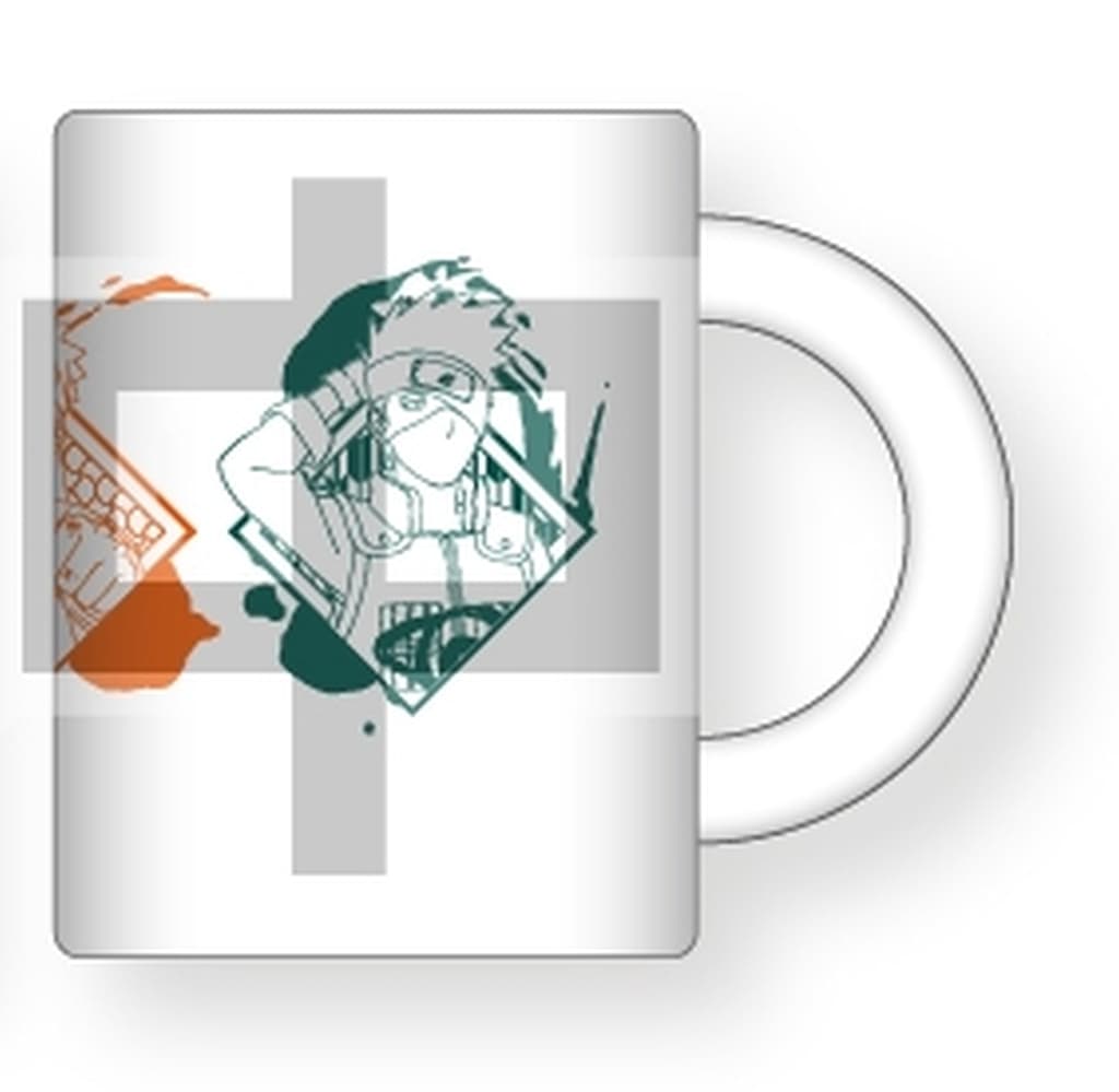 Naruto Shippuden Logo Frosted Glass Tumbler, 350 ml, Used, Culture Entertainment