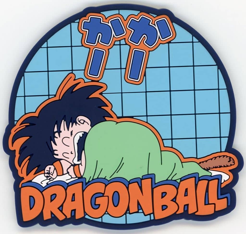 Son Goku Rubber Coaster from Dragon Ball Fantastic Adventure 2 Ichiban Kuji G Prize, Approx. 8 cm, BANDAI SPIRITS
