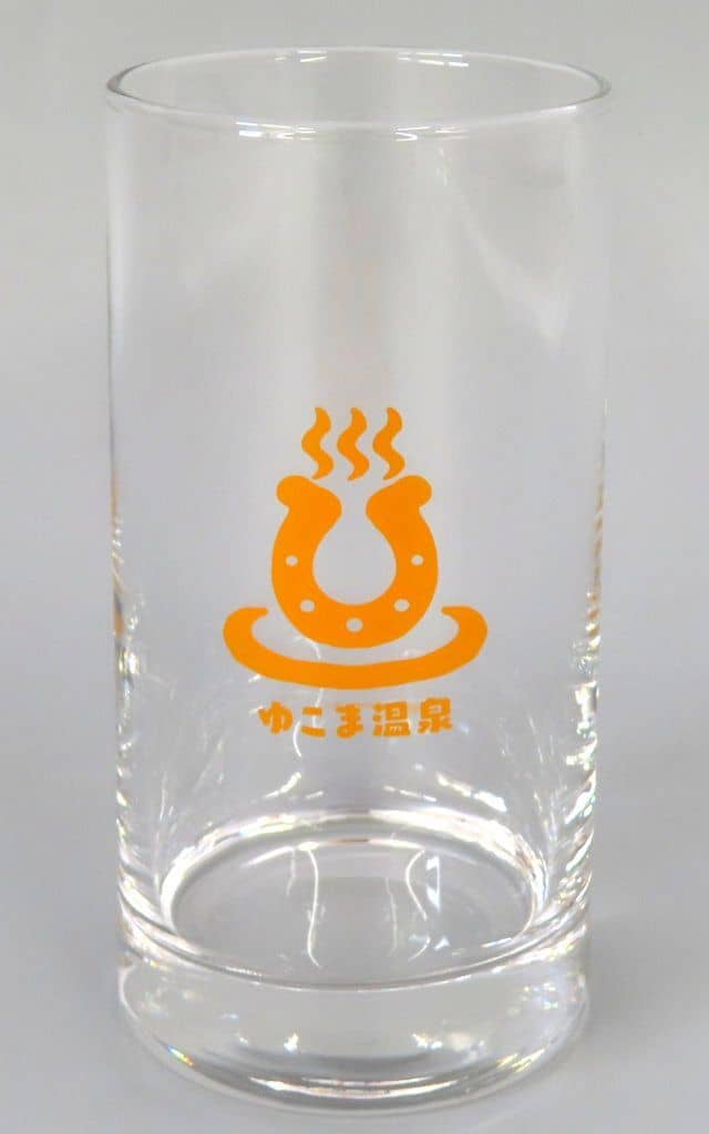 Yukoma Ryokan Glass - Umamusume Pretty Derby WINNING LIVE 30 Release Commemorative Event Glass (Bandai Namco Music Live) — 7×14 cm — Used