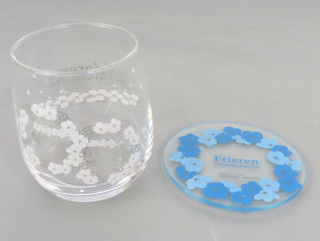 Frieren & Himmel Color-Changing Glass with Coaster