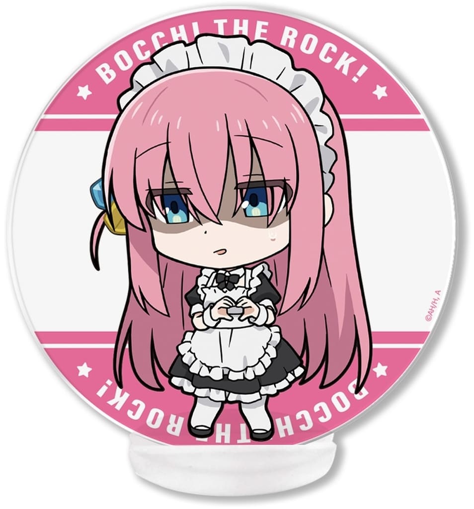 Hitori Gotoh Acrylic Coaster with Stand Maid Outfit Ver. Bocchi the Rock!
