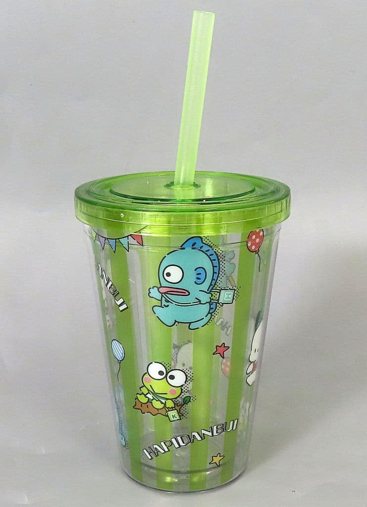 Sanrio Hapidanbui 2026 Yellow-Green Tumbler, No. 23