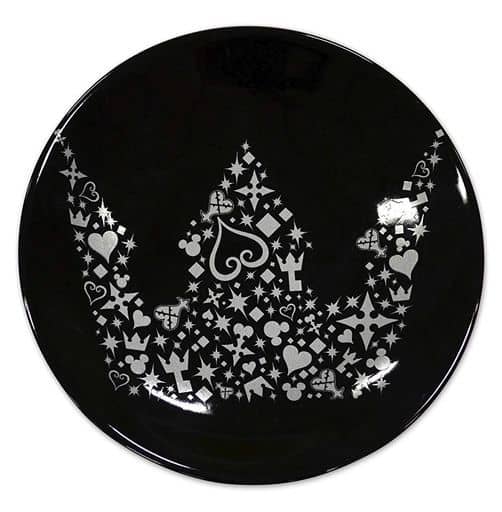 Kingdom Hearts Crown Black Plate S Size