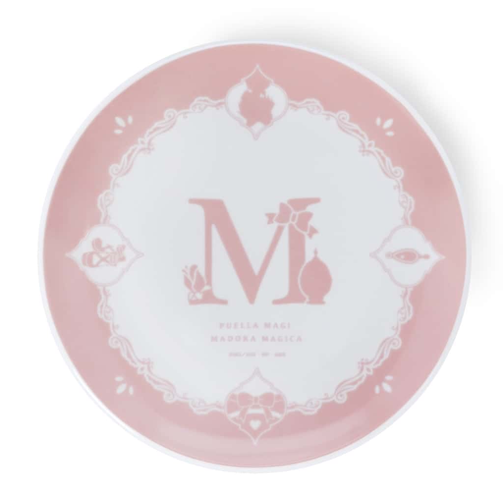 Madoka Kaname Dessert Plate - Puella Magi Madoka Magica ar-Unity Collab Ceramic Plate Height Approx. 19.5 cm - arma bianca