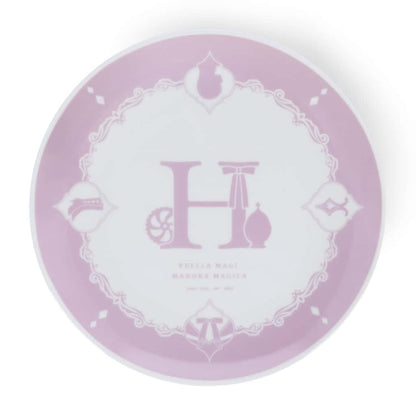 Homura Akemi Initial Motif Snack Plate - Puella Magi Madoka Magica (arma bianca, Height Approx. 19.5 cm)