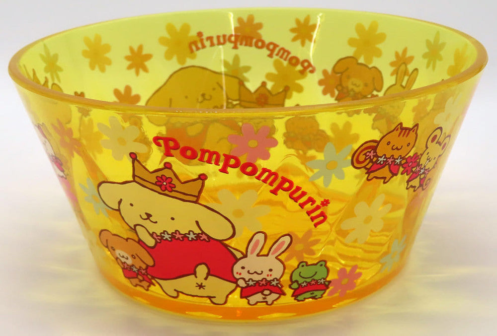 Sanrio Pompompurin 30th Anniversary Lottery Yellow Plastic Bowl, No. 6