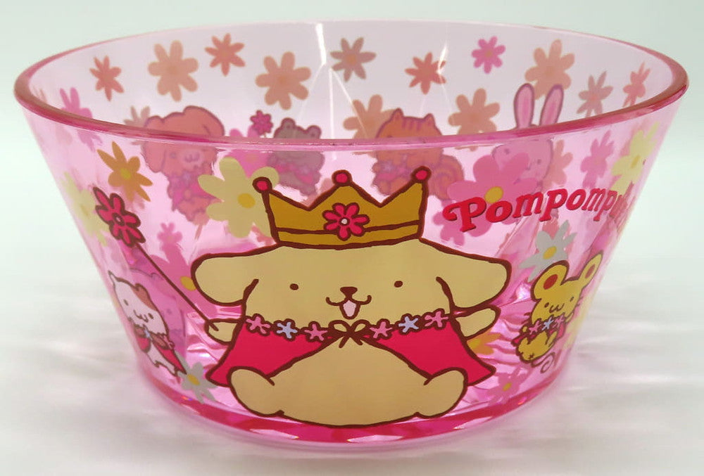 Pompompurin 30th Anniversary Pink Plastic Bowl, No. 7