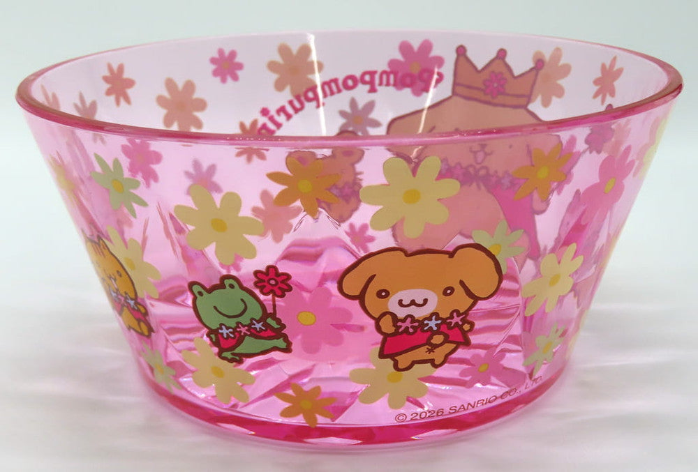 Pompompurin 30th Anniversary Pink Plastic Bowl, No. 7