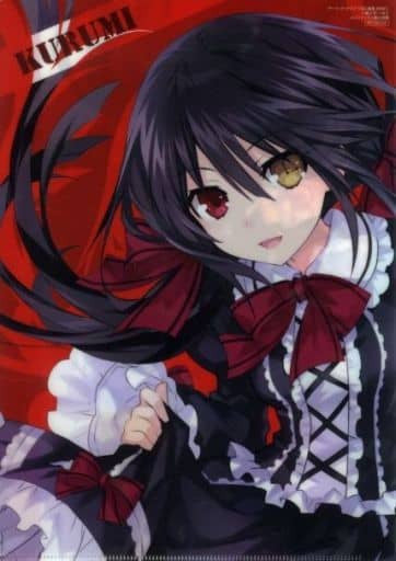 Kurumi Tokisaki A4 Clear File - Date A Live Tsunako Artbook SPIRIT (Melonbooks B