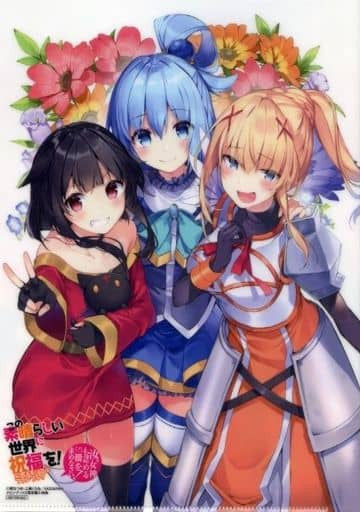 KonoSuba Special Clear File Melonbooks Purchase Bonus