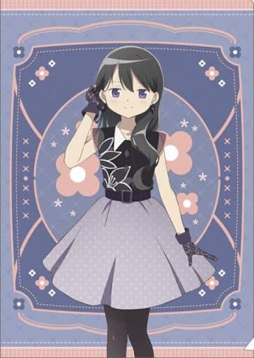 Homura Akemi A4 Clear File - Puella Magi Madoka Magica (MOVIC) Pre-owned